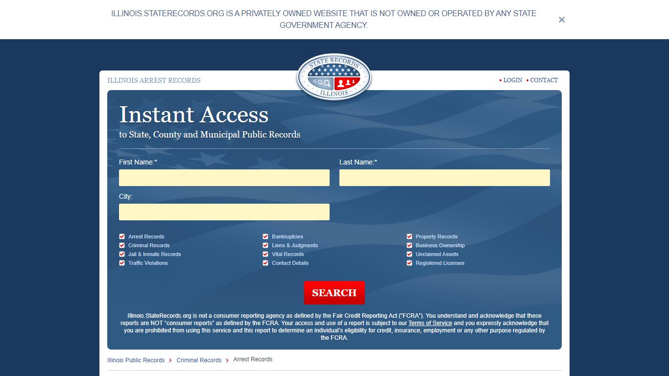 Illinois Arrest Records Online | StateRecords.org